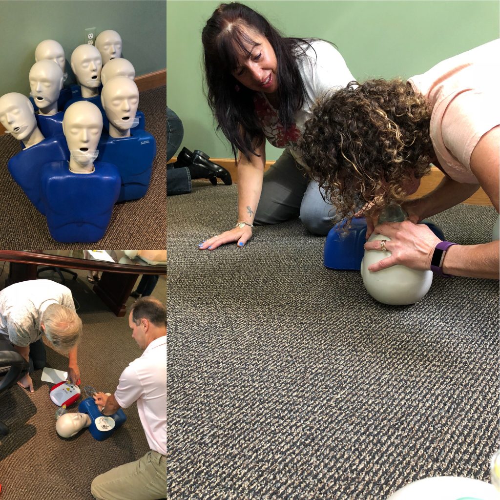 SSG Team Learns How To Save Lives! | Michigan Benefits Firm – Strategic