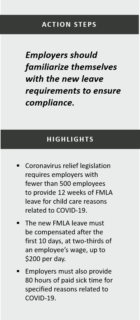 New Coronavirus Relief Law Requires Paid Employee Leave - Default Landing Page - Strategic Services Group - New-Coronavirus-Relief-Law_Highlights-section-for-blog_032620